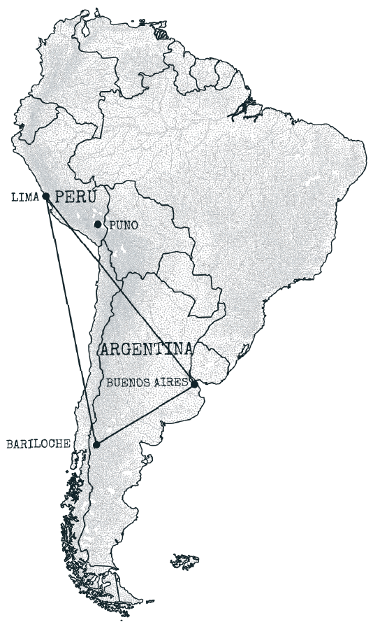 South America Map